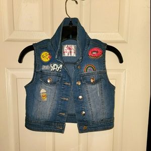 Cute Blue Jean Vest
